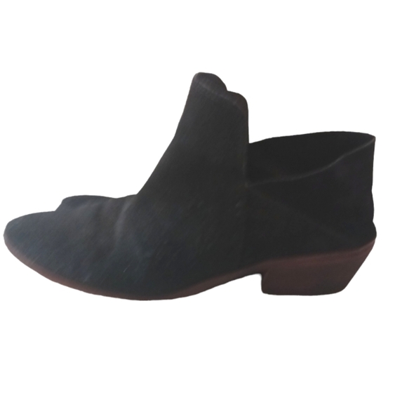 Sam Edelman Prentice Black Suede Convertable Bootie Shoe Women's size 9 - Picture 4 of 13